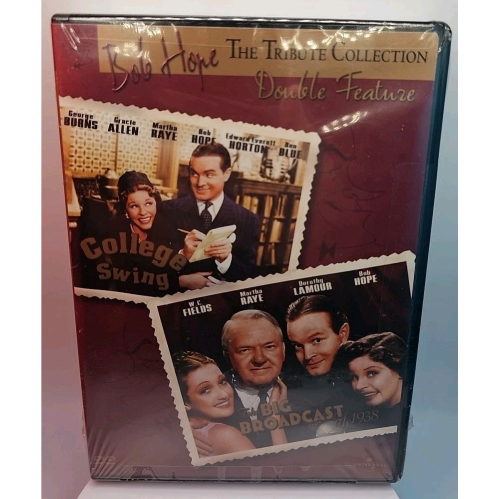 College Swing / The Big Broadcast Of 1938 DVD New Sealed Bob Hope Tribute Collec